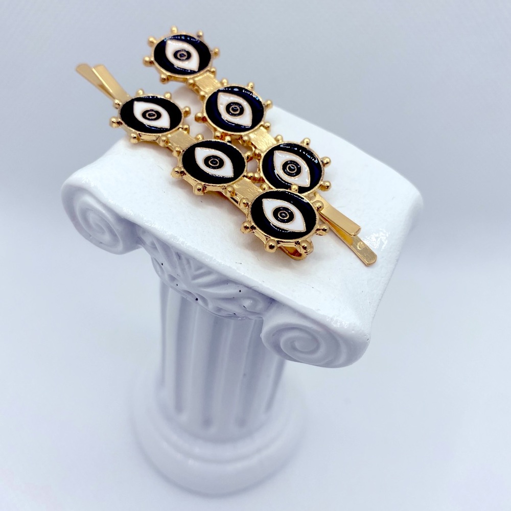 Evil Eye Hair Pins